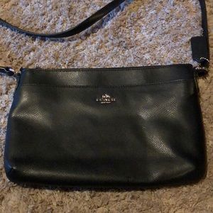 Like new Black Coach crossbody